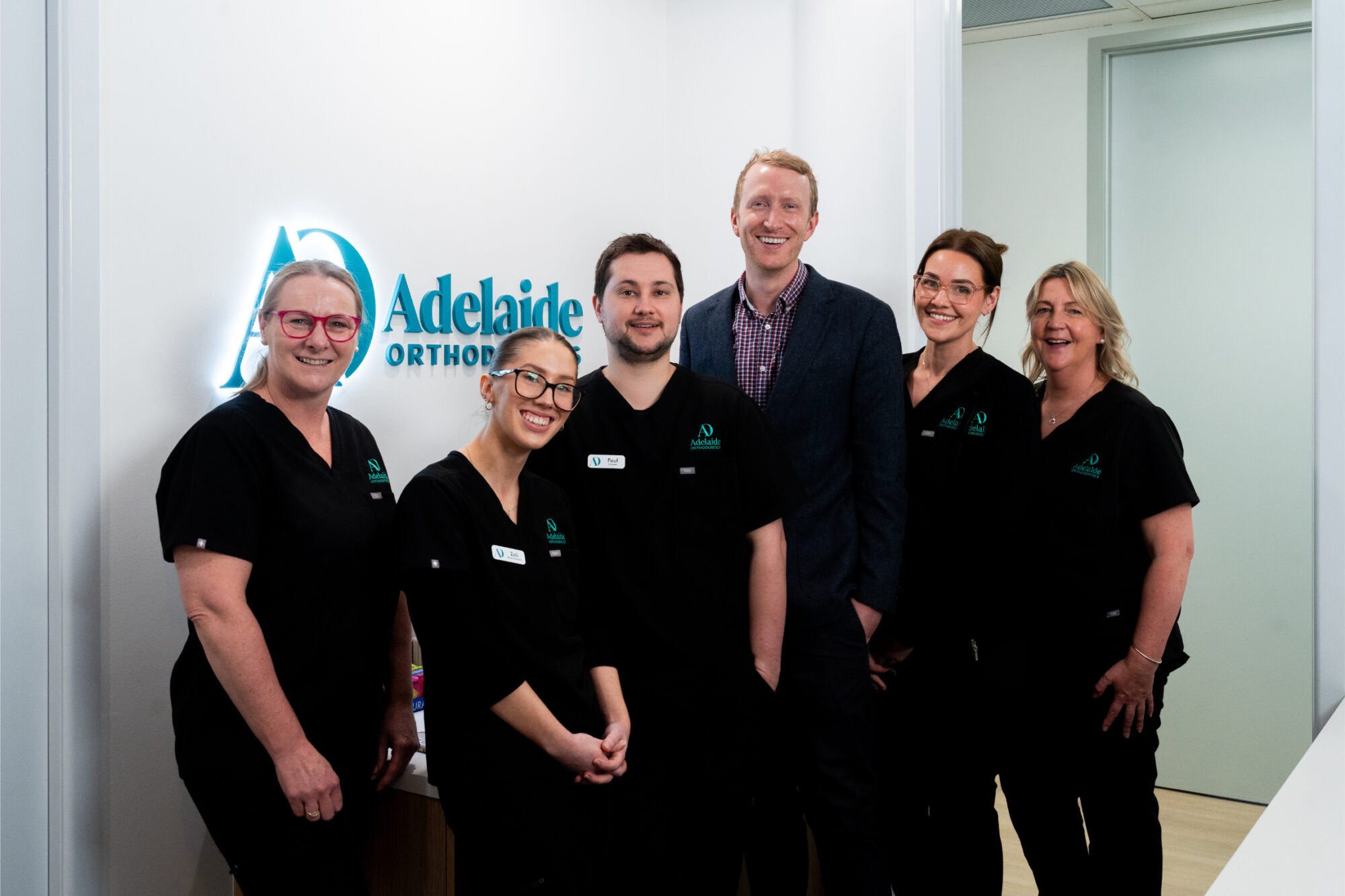 girl smiling with invisalign