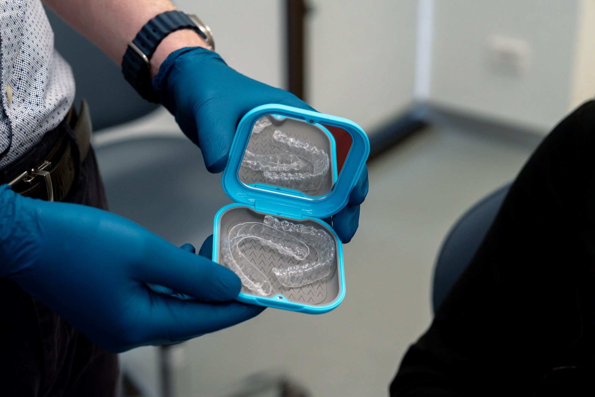 Clear aligners, a moern treatment available from your Adelaide orthodontist.